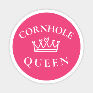 Cornhole Queen Magnet